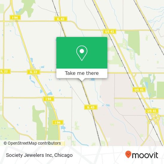 Mapa de Society Jewelers Inc