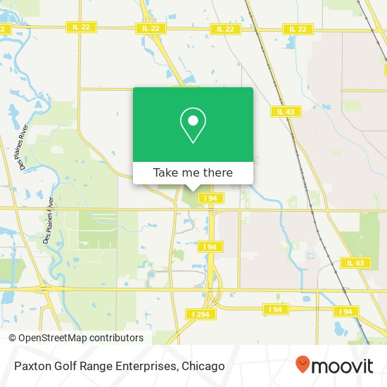 Mapa de Paxton Golf Range Enterprises