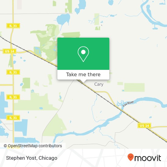 Stephen Yost map