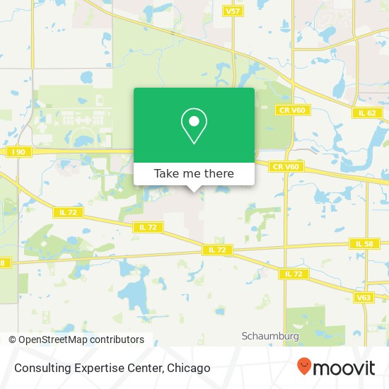 Mapa de Consulting Expertise Center