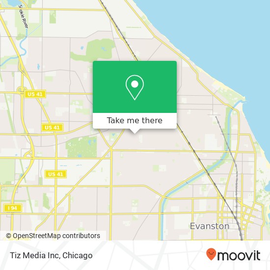 Tiz Media Inc map