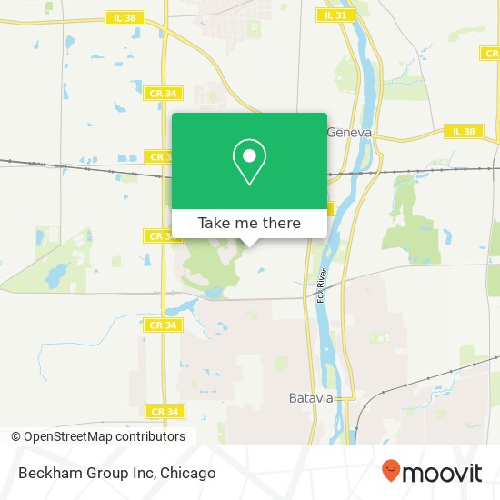 Beckham Group Inc map