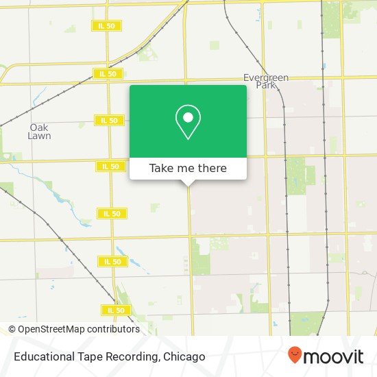 Mapa de Educational Tape Recording