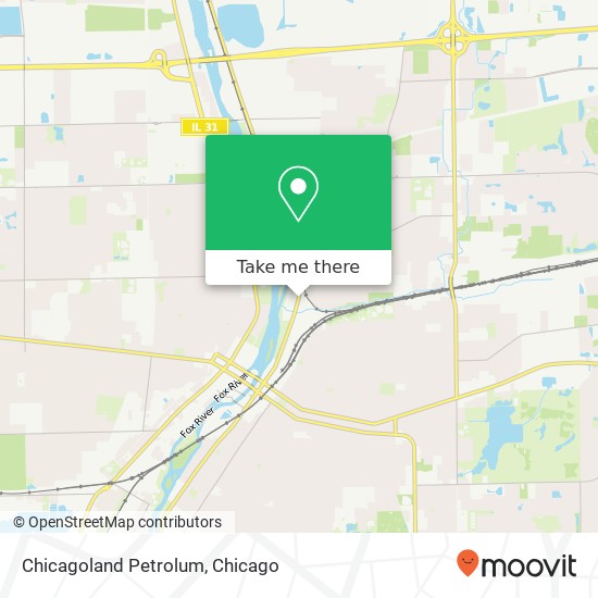 Chicagoland Petrolum map