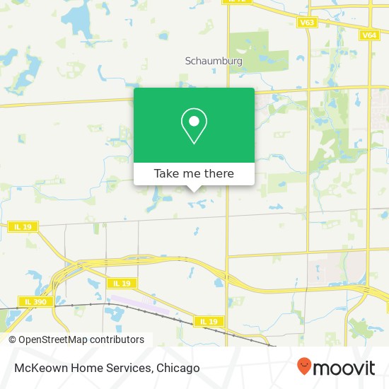 McKeown Home Services map