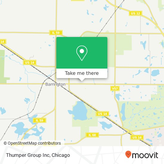 Mapa de Thumper Group Inc