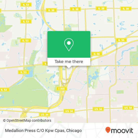 Medallion Press C/O Kpw Cpas map