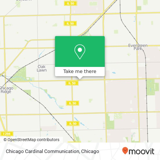 Chicago Cardinal Communication map