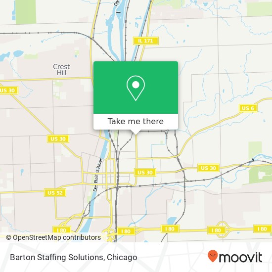 Mapa de Barton Staffing Solutions