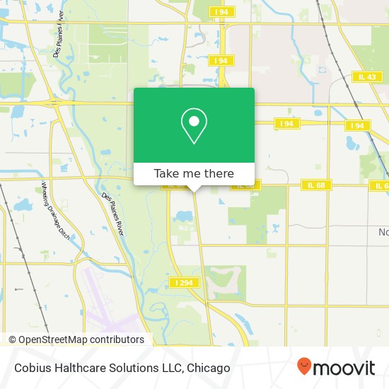 Cobius Halthcare Solutions LLC map