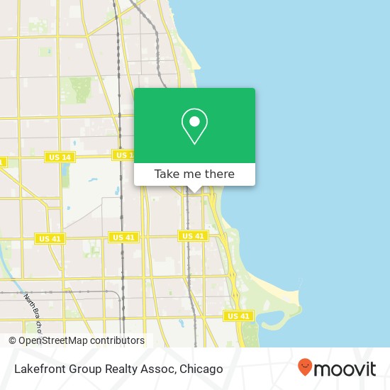 Mapa de Lakefront Group Realty Assoc