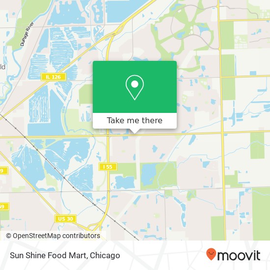 Sun Shine Food Mart map