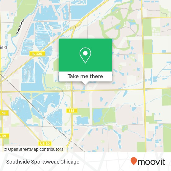 Southside Sportswear map