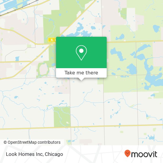 Look Homes Inc map
