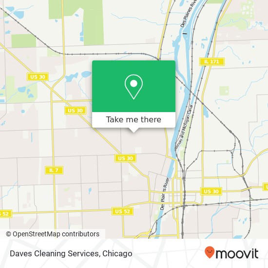 Daves Cleaning Services map
