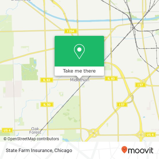 State Farm Insurance map