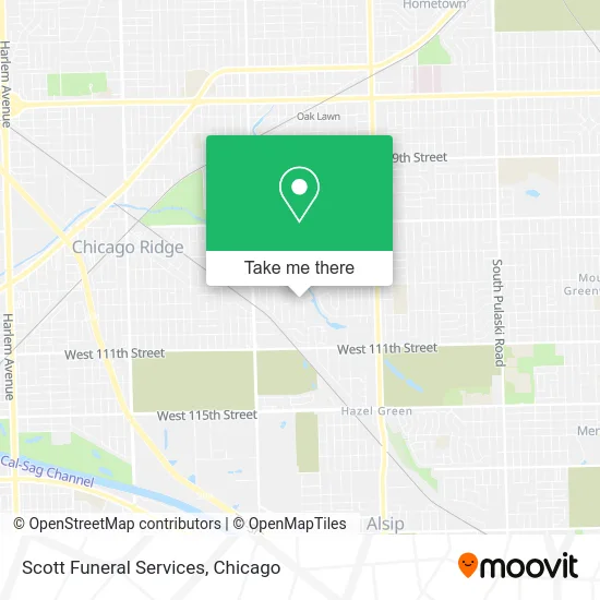 Scott Funeral Services map