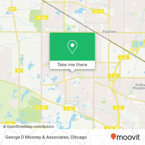 Mapa de George D Mooney & Associates
