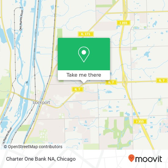 Mapa de Charter One Bank NA