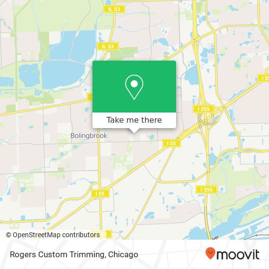 Rogers Custom Trimming map