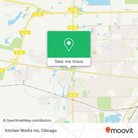 Kitchen Works Inc map