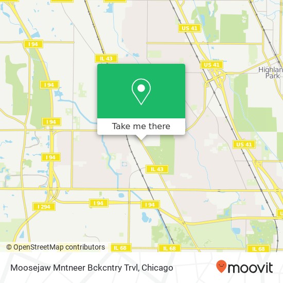 Moosejaw Mntneer Bckcntry Trvl map