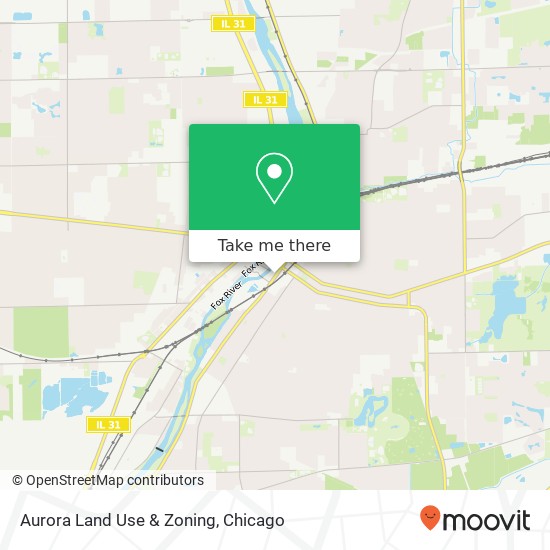 Aurora Land Use & Zoning map