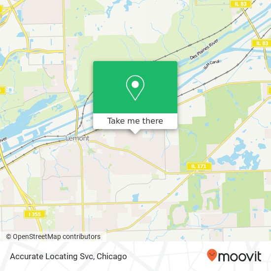 Accurate Locating Svc map