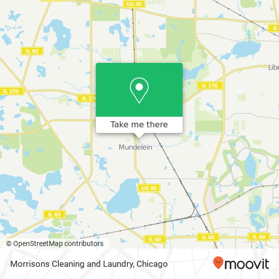 Mapa de Morrisons Cleaning and Laundry