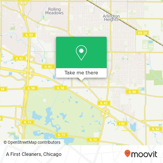 A First Cleaners map