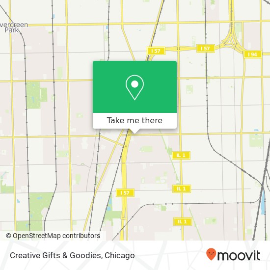 Creative Gifts & Goodies map