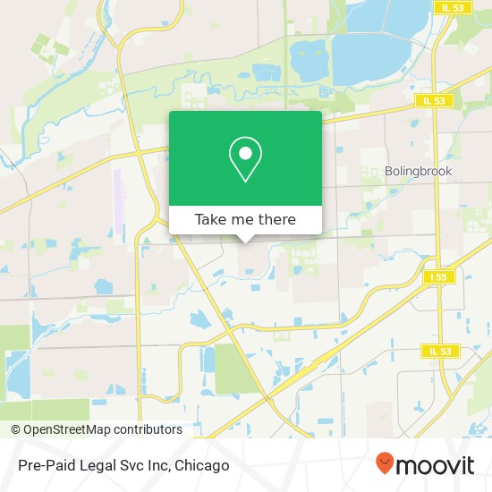 Pre-Paid Legal Svc Inc map