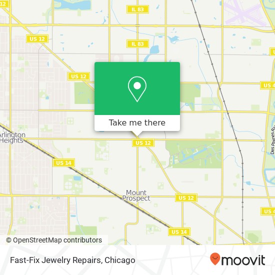 Mapa de Fast-Fix Jewelry Repairs