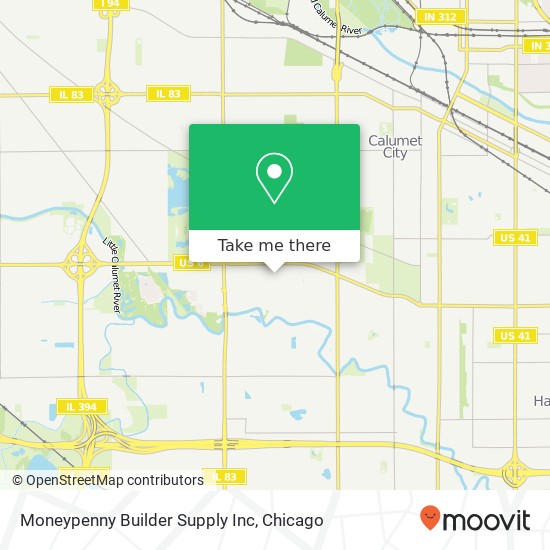 Moneypenny Builder Supply Inc map