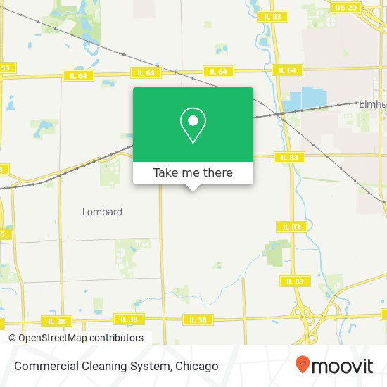 Commercial Cleaning System map