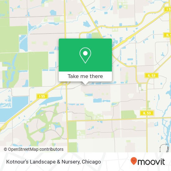 Mapa de Kotnour's Landscape & Nursery