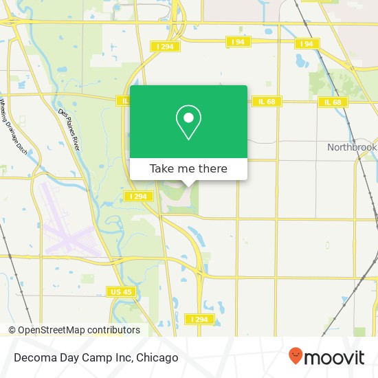 Decoma Day Camp Inc map