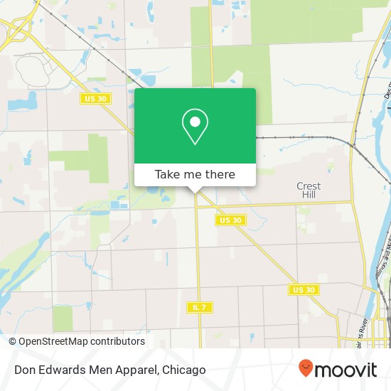 Don Edwards Men Apparel map