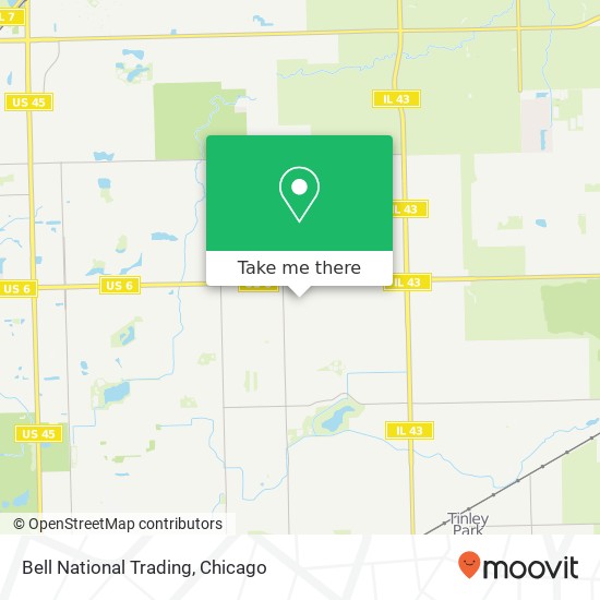 Bell National Trading map