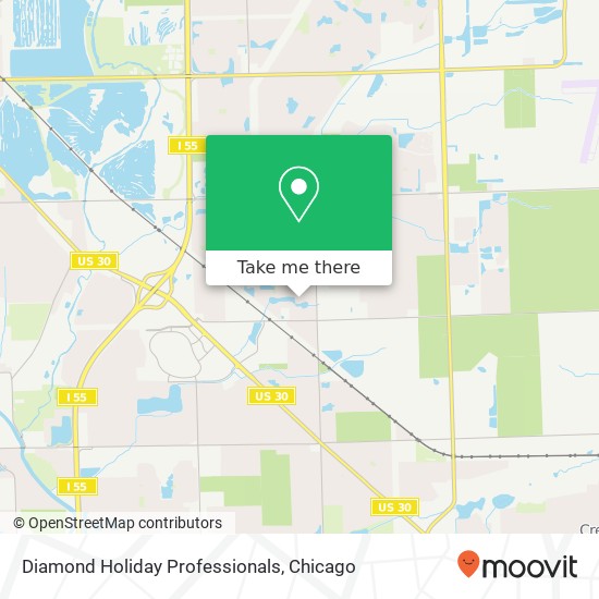 Diamond Holiday Professionals map