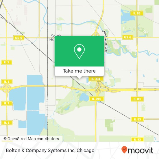 Mapa de Bolton & Company Systems Inc