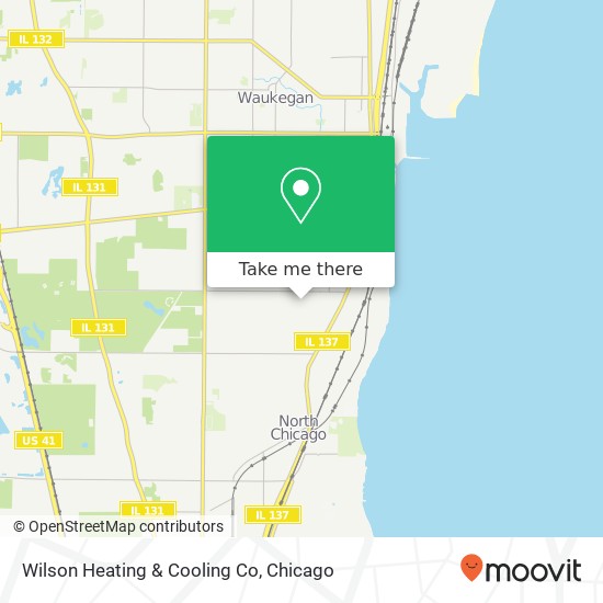 Wilson Heating & Cooling Co map