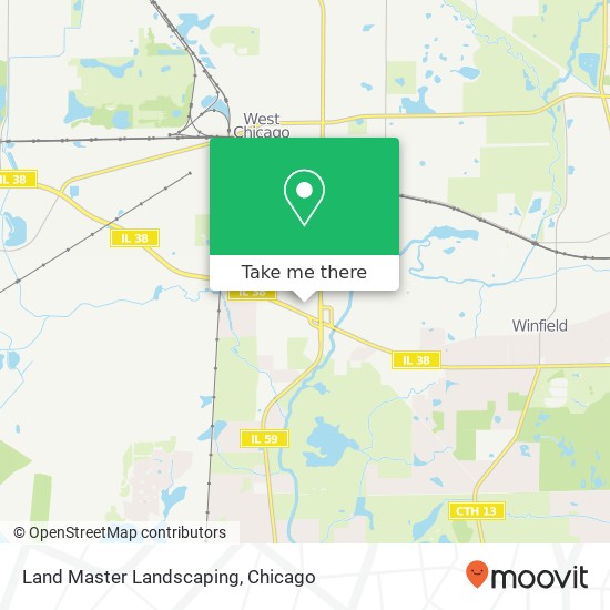 Mapa de Land Master Landscaping