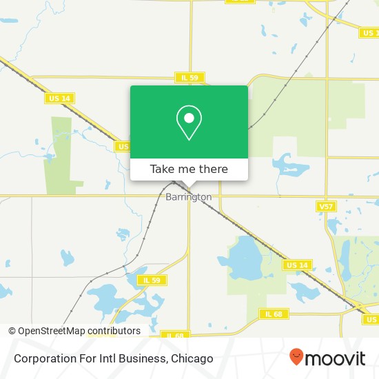 Corporation For Intl Business map