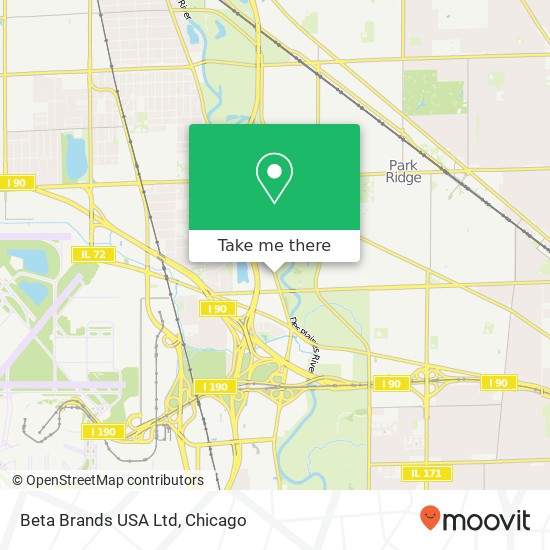 Beta Brands USA Ltd map