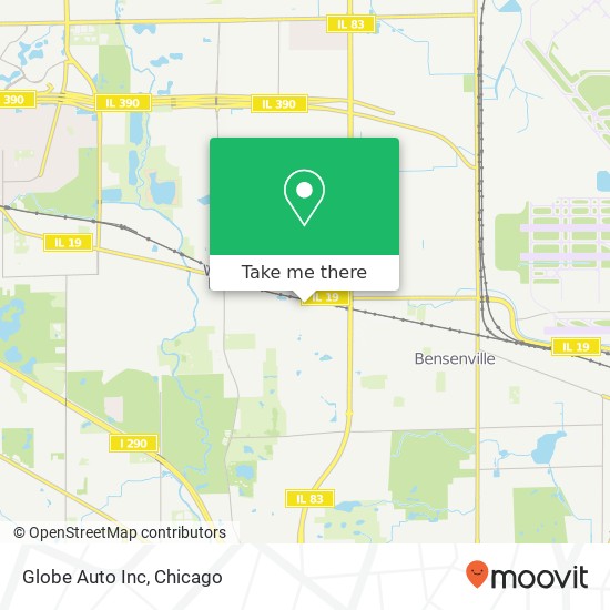 Globe Auto Inc map