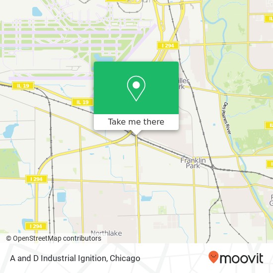 A and D Industrial Ignition map