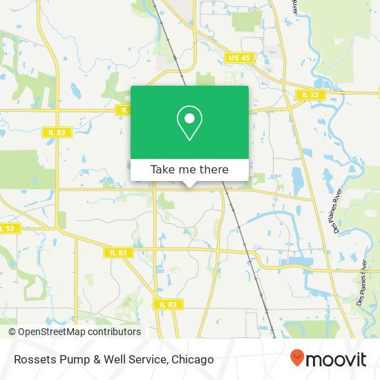 Rossets Pump & Well Service map