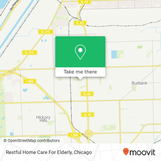 Restful Home Care For Elderly map