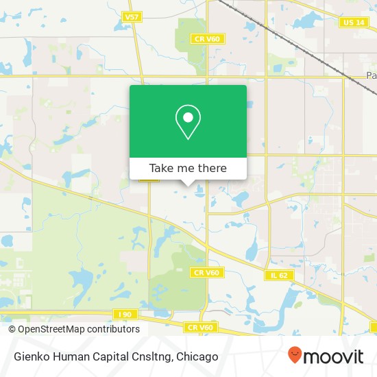 Mapa de Gienko Human Capital Cnsltng